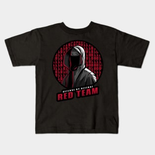 Red Team | Hacker Design Kids T-Shirt